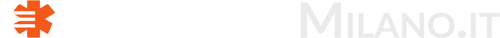 Logo Ambulanza Milano white