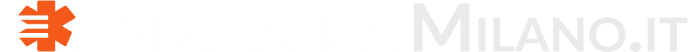 Logo Ambulanza Milano white